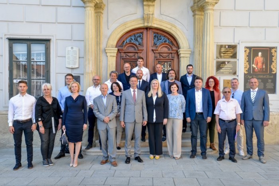 Konstituirajuća sjednica Gradskog vijeća Grada Varaždina u kojem Reformisti participiraju s dva vijećnika