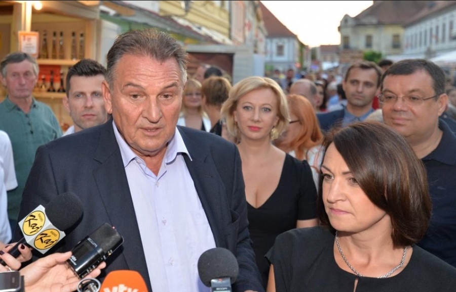 Župani Bajs i  Posavec i dogradonačelnica Zagreba Pavičić Vukičević u posjetu Varaždinskoj županiji i &Scaron;pancirfestu