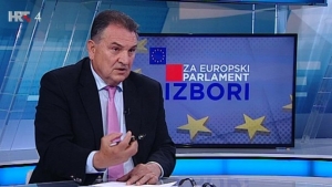 Predstavljanje kandidacijske liste za EU parlament Narodne stranke Reformisti na Hrvatskoj televiziji