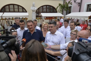 Zoran Milanović u Varaždinu: ''Od Čačića sam puno naučio!''