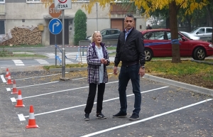 Zavr&scaron;eni su radovi na uređenju parkirali&scaron;nih mjesta u ulici Zrinskih i Frankopana