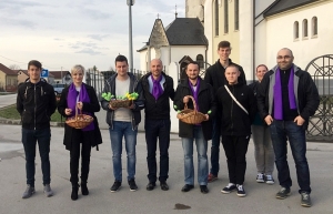 Reformisti Općinske organizacije Sračinec na Veliki  Petak darivali svoje sumje&scaron;tane