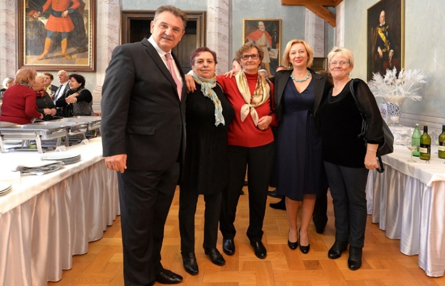 Blagdansko druženje župana s umirovljenicima