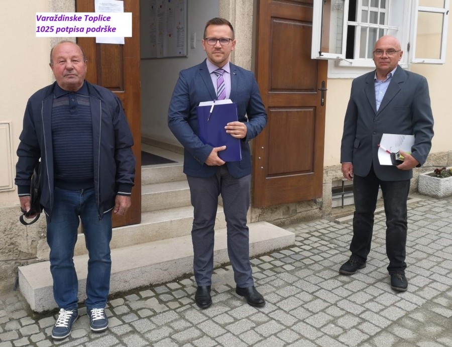 Reformisti diljem Varaždinske županije predali kandidature