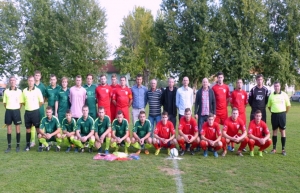 Zamjenik župana Tomislav Paljak na nogometnoj utakmici u Novoj Vesi